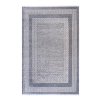 Picture of Myhome Moretti Nordi Living Room Woven Rug, 11543-J, Blue