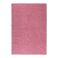 Myhome Moretti Plain Living Room Woven Rug, 11500-P, Pink