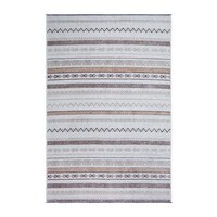 Picture of Myhome Moretti Nordi Living Room Woven Rug, 13000-D, Grey & Beige