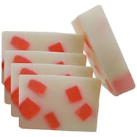 GlowMe Homemade Goat Milk and Red Wine Soap, Pack of 5
