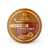 Picture of Khadi Organique Almond & Honey Loofah Soap, 125g