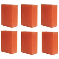 Picture of GlowMe Homemade Orange Extract Soap, Pack of 6