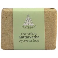 Chamakkatt Kattarvazha Ayurveda Soap, 100 gm, Pack of 4