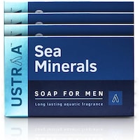 Ustraa Sea Minerals Deo Soap For Men, 100g, Pack Of 4