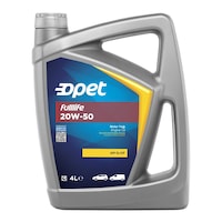 Picture of Opet Fulllife Automotive Lubricant Motor Engine Oil, PLS, 20W-50, 4L
