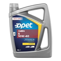 Picture of Opet Fulllife Automotive Lubricant Motor Engine Oil, PLS, S 10W-40, 4L