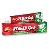 Dabur Red Gel Ayurvedic Toothpaste For Teeth & Gums, 150g, Pack Of 36