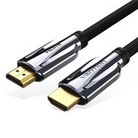 Picture of Vention 2.1 HDMI Cable, 1.5m, Black Metal, AALBG