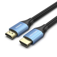 Picture of Vention HDMI Male To Male 4k Hd Aluminum Alloy Cable, 1.5m, Blue, ALHSG