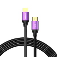 Picture of Vention HDMI Male To Male 4k Hd Aluminum Alloy Cable, 1.5m, Purple, ALHVG