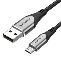 Vention USB 2.0 to Micro USB Cable, COAHH, 2m, Grey