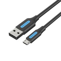Picture of Vention USB 2.0 A Male to Micro-B Male Cable, COLBG, 1.55m, Black