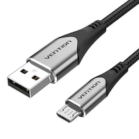 Picture of Vention USB 2.0 to Micro USB Cable, COAHI, 3m, Grey