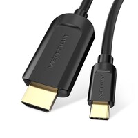 Picture of Vention Type C To HDMI Cable, 1.5m, Black, CGUBG