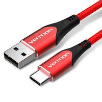 Picture of Vention USB-C to USB 2.0-A Cable, CODRF, 1m, Red