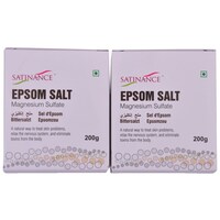 Picture of Satinance Epsom Salt, 200gm, Pack of 2