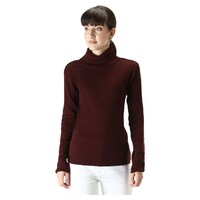 Picture of Knitco Women's High Neck Knitted Sweater, KNTC0939130, Coffee