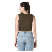 Picture of Knitco Women's Knitted Sleeveless Crop Top, KNTC0939230