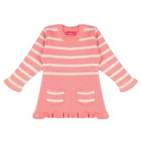 Picture of Knitco Girl's Striped Sweater with Pockets, KNTC0939264