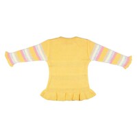 Picture of Knitco Girl's Striped Ruffled Sweater, KNTC0939262