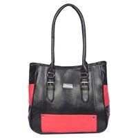 Picture of Right Choice Women's Shoulder Bag, RCS149, 32x10x25 cm, Black & Pink
