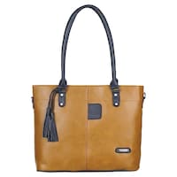 Right Choice Women's Shoulder Bag, RCS119, 35x9x30 cm, Brown