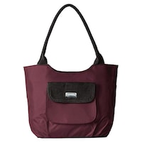 Picture of Right Choice Women's Shoulder Bag, RCS135, 30x10x25 cm, Purple & Black