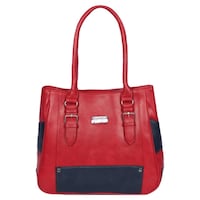 Picture of Right Choice Women's Shoulder Bag, RCS147, 32x10x25 cm, Red & Blue
