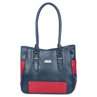 Picture of Right Choice Women's Shoulder Bag, RCS154, 32x10x25 cm, Navy Blue & Pink