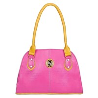 Picture of Right Choice Women's Shoulder Bag, RCS159, 32x4x20 cm, Pink & Yellow