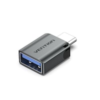 Picture of Vention USB-C Male to USB 3.0 Female OTG Adapter, Gray, CDQH0