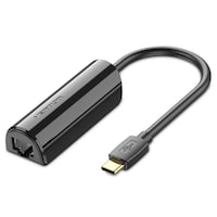 Picture of Vention USB-C to 100M Ethernet Adapter, 0.15M, Black, CFABB