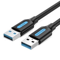 Picture of Vention USB 3.0 A Male to A Male PVC Cable, 1M, Black, CONBF