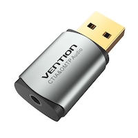 Vention Metal USB External Sound Card, Grey (OMTP-CTIA), CDLH0