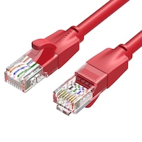 Picture of Vention Cat.6 UTP Patch Cable, 1M, Red, IBERF