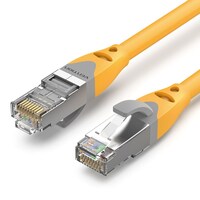 Picture of Vention CAT6a SSTP Patch Cord Cable, 1.5M, Yellow, IBHYG