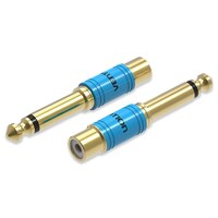 Picture of Vention 6.5mm Male to RCA Female Audio Adapter, Gold, VDD-C03