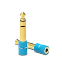 Picture of Vention 6.5mm Male to 3.5mm Female Audio Adapter, Blue, VAB-S01-L