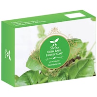 Picture of Shrida Naturals Neem Basil Honey Handcrafted Soap, 125gm