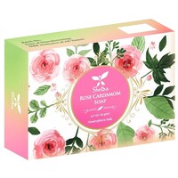 Shrida Naturals Rose Cardamom Handcrafted Soap, 100gm