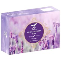 Picture of Shrida Naturals White Lavender Handcrafted Soap, 125gm