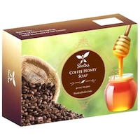 Shrida Naturals Coffee Honey Handcrafted Soap, 125gm