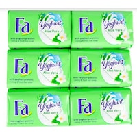 Picture of Fa Yoghurt Aloe Vera Soap Bar, 125g, Carton Of 72 Pcs
