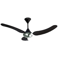 Reef Modern Ceiling Fan for Living Rooms, Crescent Black, Carton Of 2 Pcs