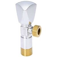 Reef Angle Short Body Stop Valve, 1/2 Inch, Silver