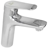 Reef Tulup Chrome Finish Wash Basin Tap, Silver