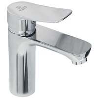 Reef Orchid Chrome Finish Wash Basin Tap, Silver