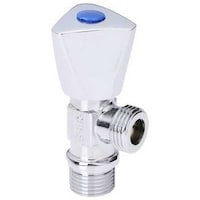 Reef Angle Long Body Shut Off Valve, 1/2 Inch, Silver