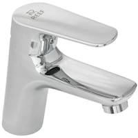 Reef Lily Chrome Finish Wash Basin Water Tap, Silver