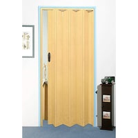 Robustline Folding Sliding Door, 210x100cm, Light Beige